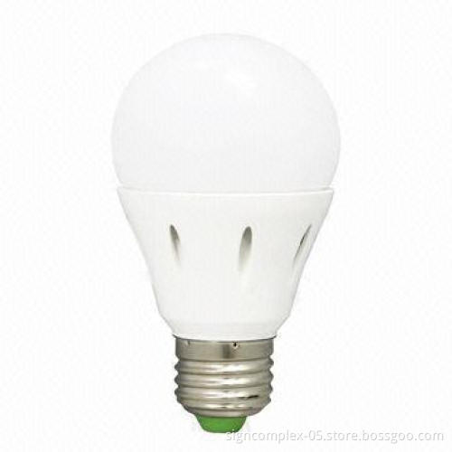 6W E27 LED Globe Bulb with Up to 50,000-hour Long Lifespan and 70% Energy-saving